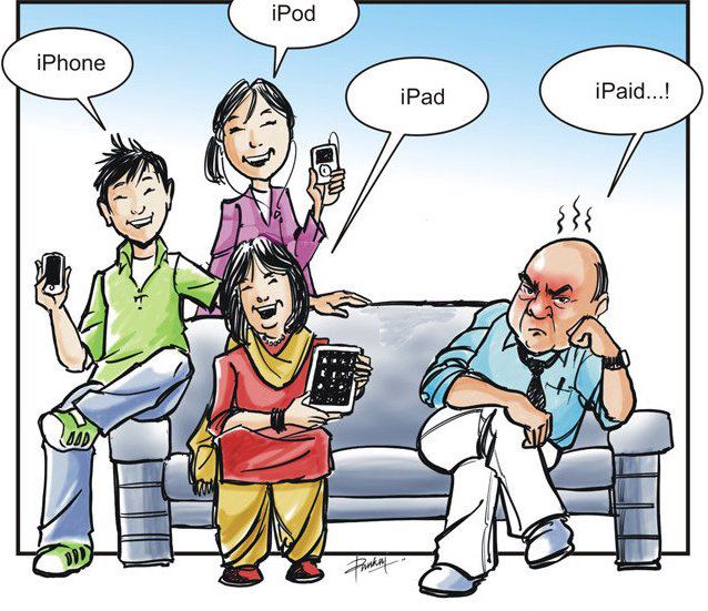 iPaid for all the Apple devices
