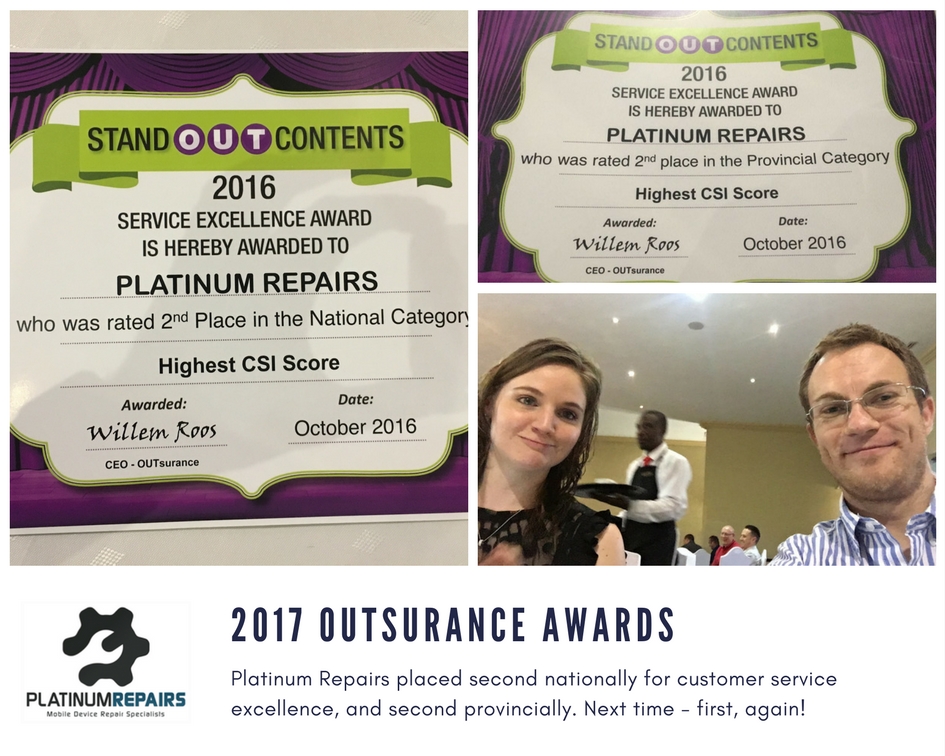 2016 OUTstanding Awards Contents Repair Devices