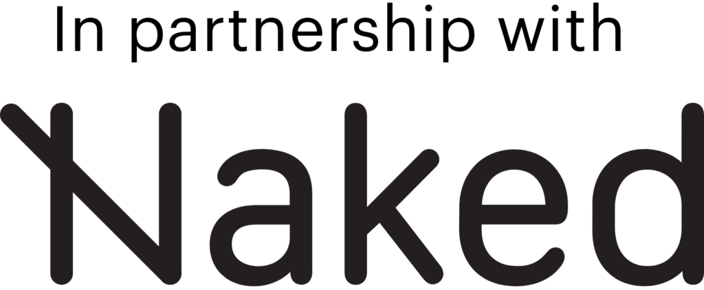 Naked partnership logo